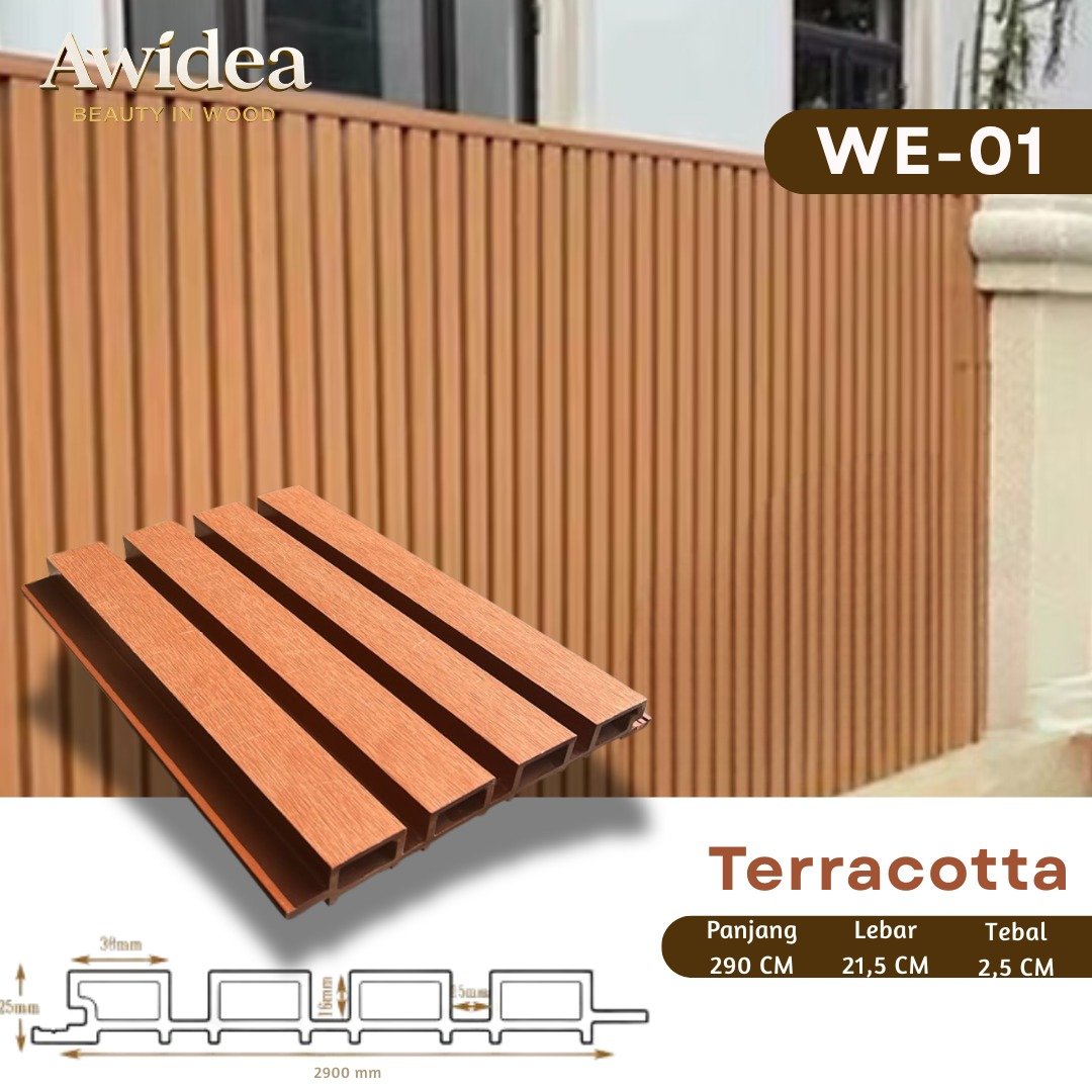 WPC Outdoor AWIDEA WE-01 Terracotta