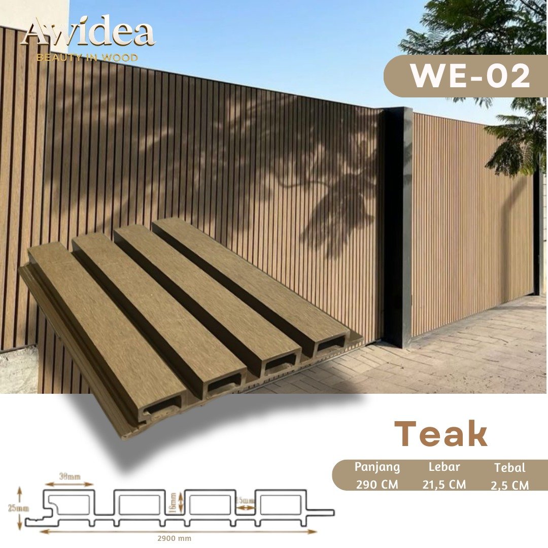 WPC Outdoor AWIDEA WE-02 Teak